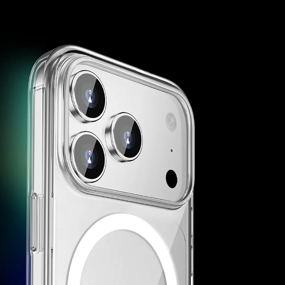 iPhone 17 Pro MagSafe Uyumlu Şeffaf Sert PC Kılıf - Wlons Pita