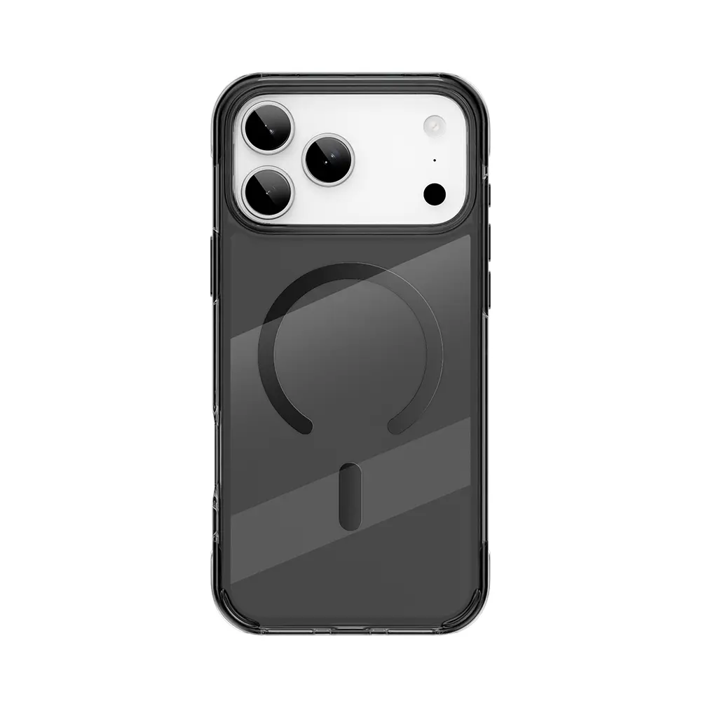 Apple iPhone 17 Pro Kılıf M-safe Şarj Özellikli Wiwu MCC-702 Titanyum Pro Serisi Sert PC Kapak