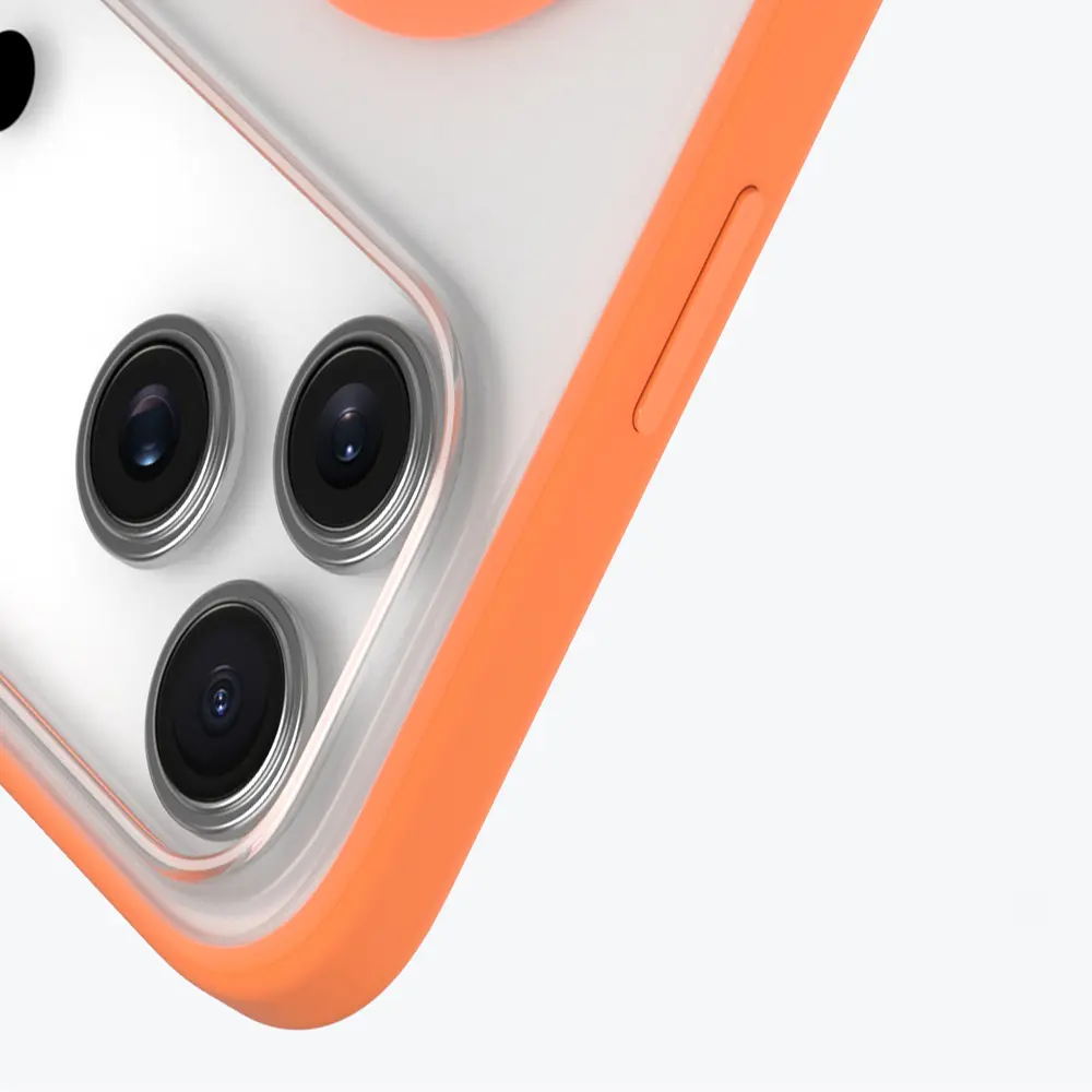 iPhone 17 Pro MagSafe Uyumlu Şeffaf Kılıf - Youngkit Clear