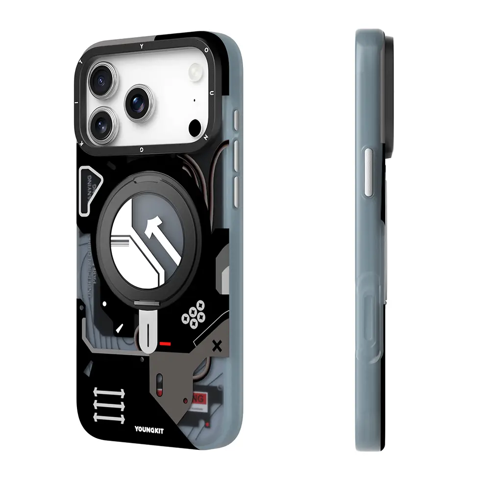 iPhone 17 Pro MagSafe Şarj Özellikli Kılıf - Youngkit Starship Serisi