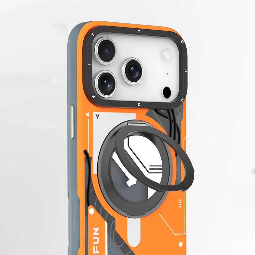 iPhone 17 Pro MagSafe Şarj Özellikli Kılıf - Youngkit Starship Serisi