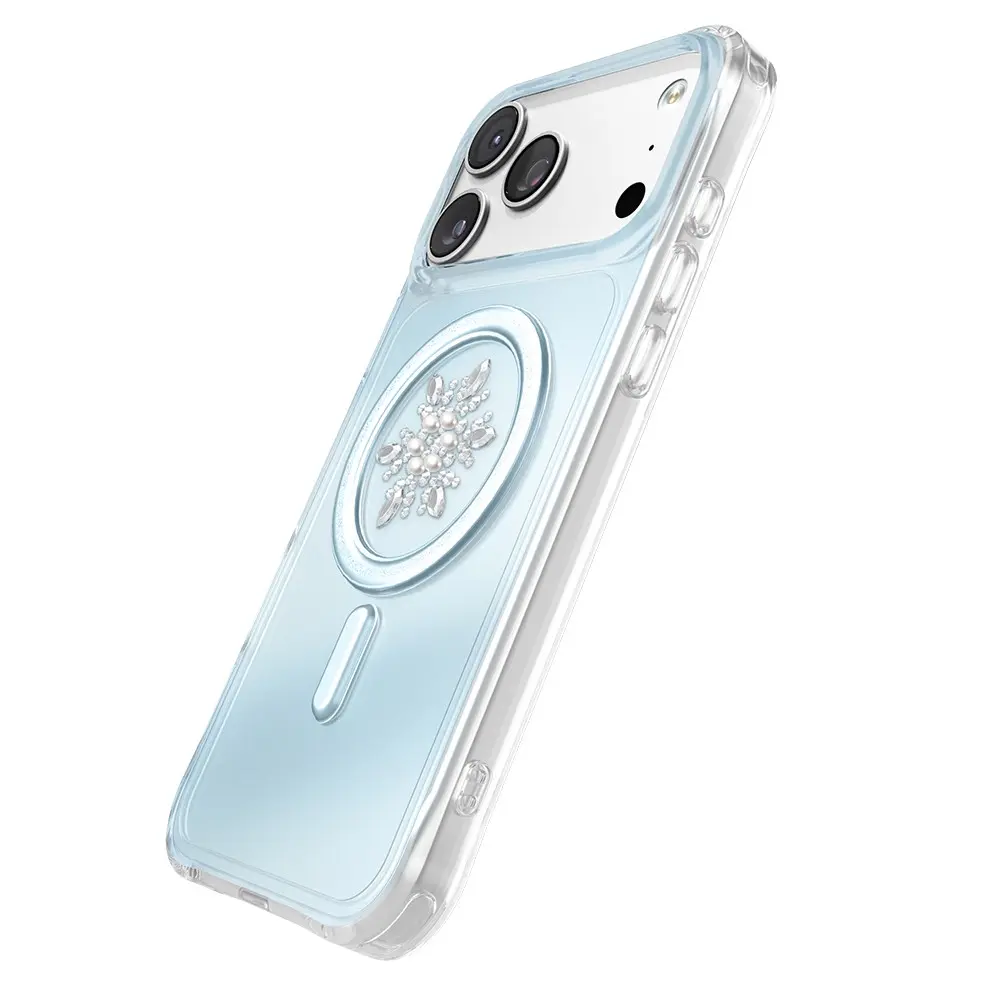 iPhone 17 Pro MagSafe Uyumlu Şeffaf Kılıf - Zore Paris Mova