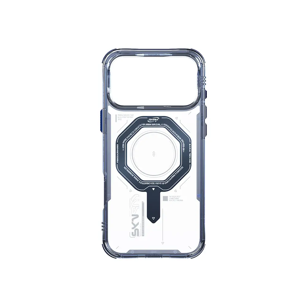 Apple iPhone 17 Pro Kılıf SkinArma M-safe Şarj Özellikli Airbag Tasarımlı Magma Kapak