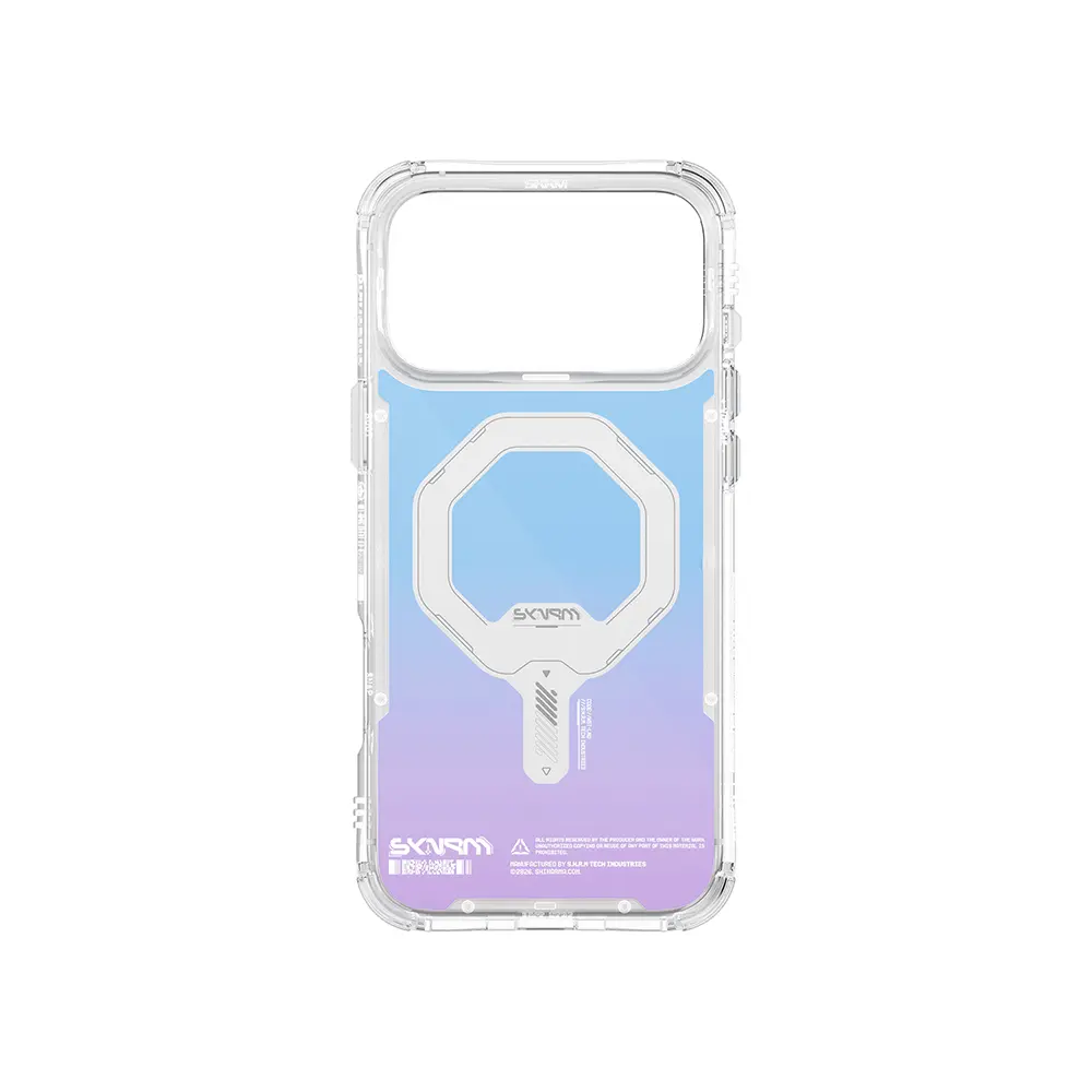 iPhone 17 Pro MagSafe Uyumlu Holografik Kılıf - Skinarma MYST