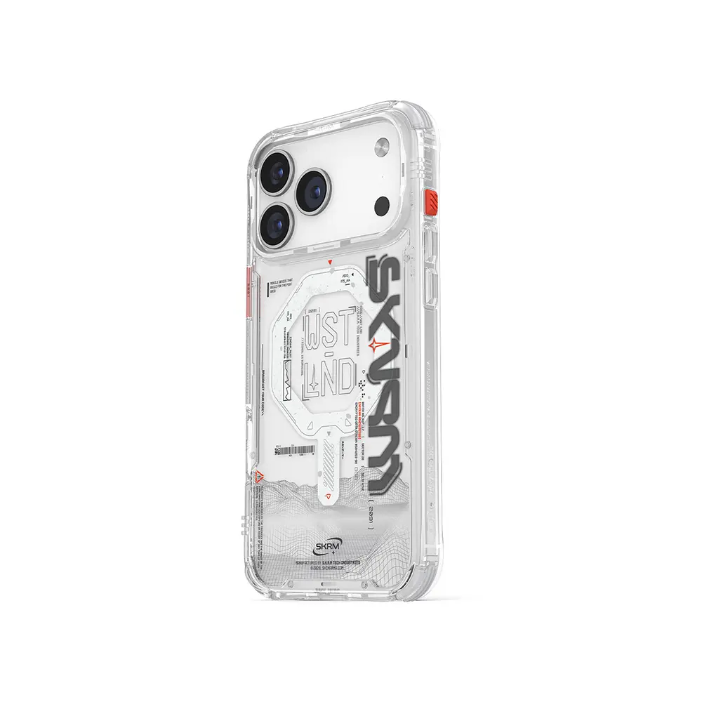 iPhone 17 Pro MagSafe Uyumlu Yazı Desenli Kılıf - Skinarma Sonix