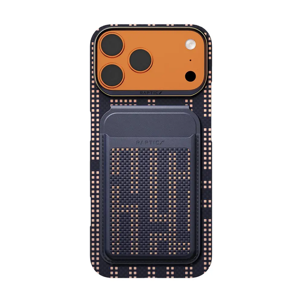 iPhone 17 Pro Manyetik Kartlık Kılıf - Raptic 2in1 Bundle Kit