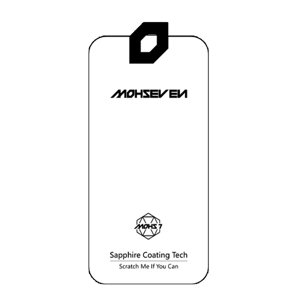 Apple iPhone 17 Pro Max Mohseven Pure Safir Coating HD 3D Glue Temperli Cam Ekran Koruyucu