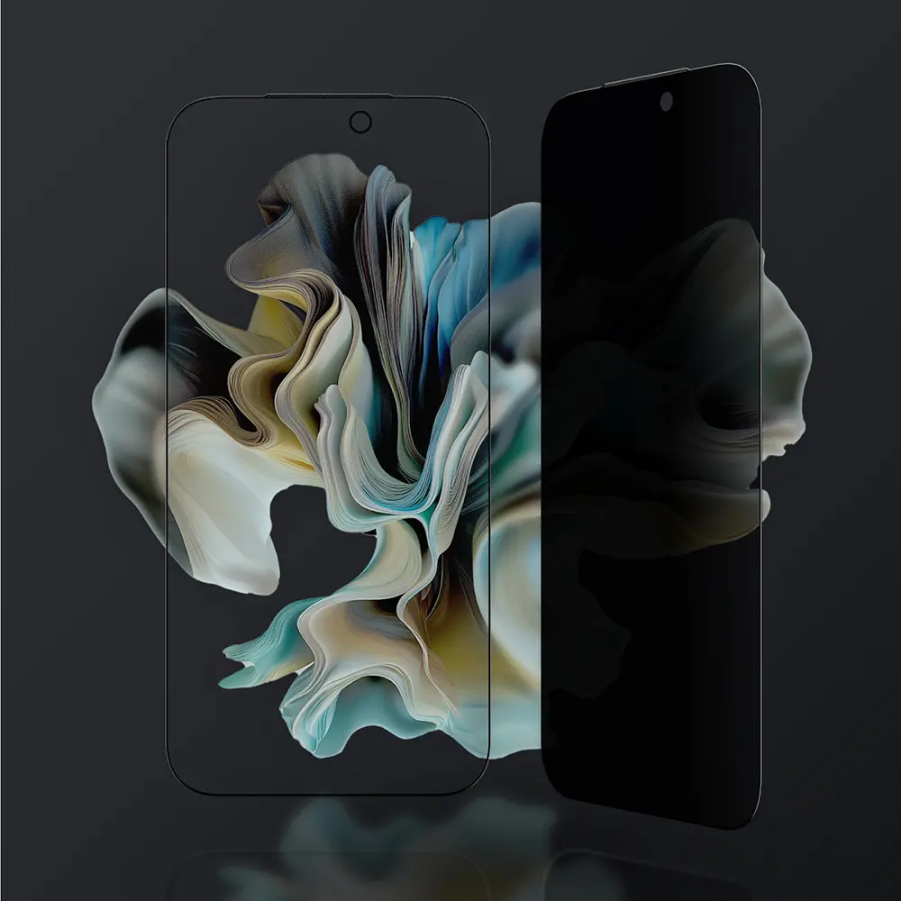 iPhone 17 Pro Max Amazingthing Titan Privacy Temperli Cam Ekran Koruyucu