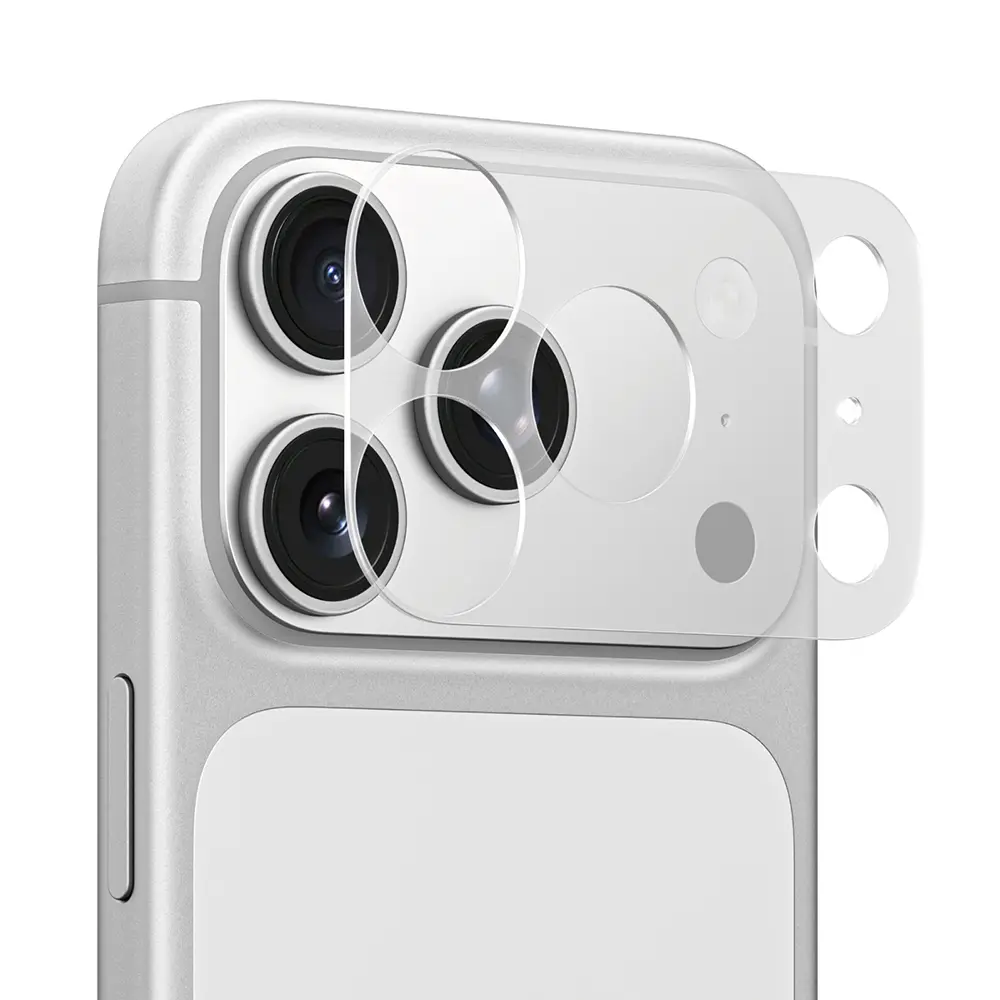 Apple iPhone 17 Pro Max Amazingthing Parmak İzi Bırakmayan Kamera Lens Çerçeve Koruyucu