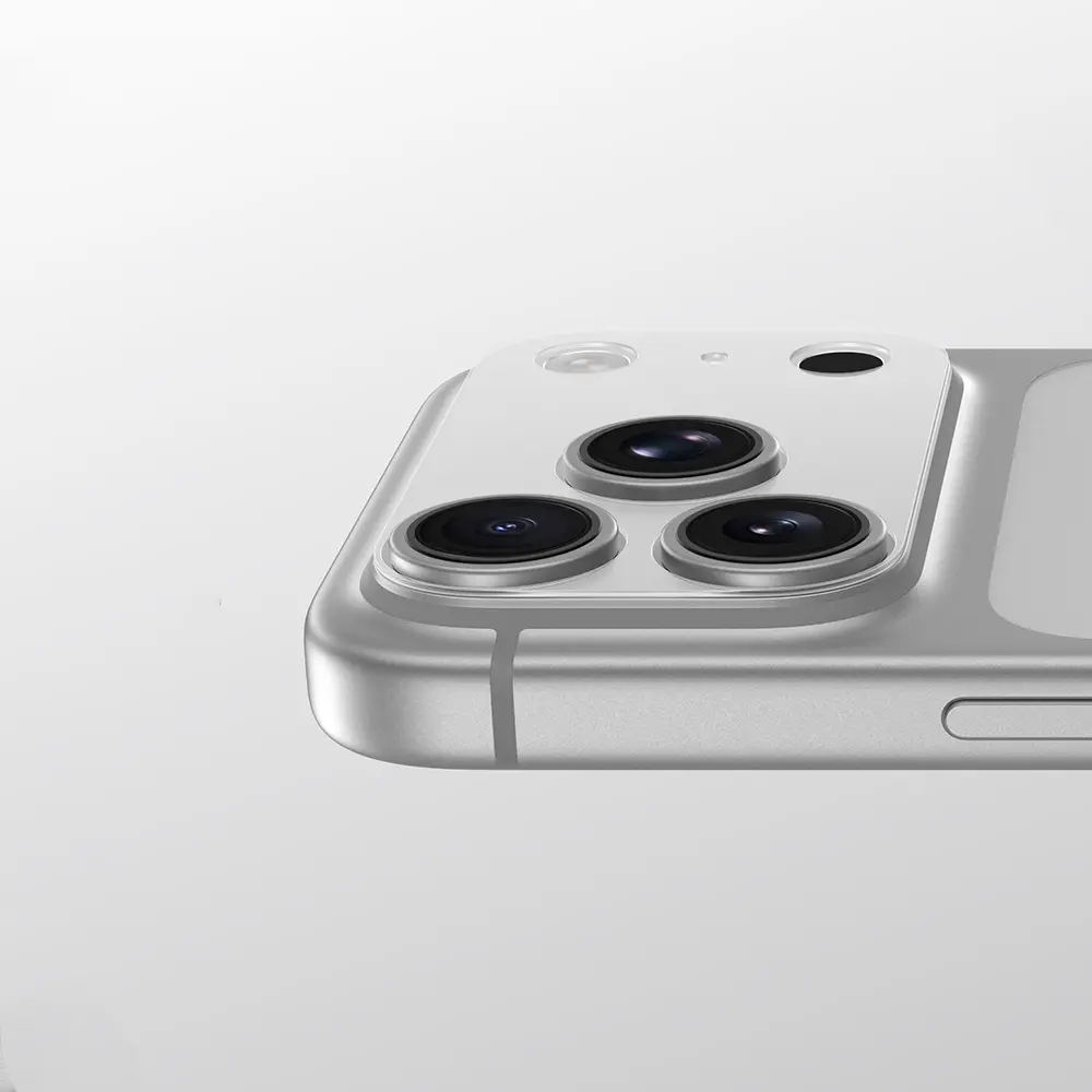 Apple iPhone 17 Pro Max Amazingthing Parmak İzi Bırakmayan Kamera Lens Çerçeve Koruyucu