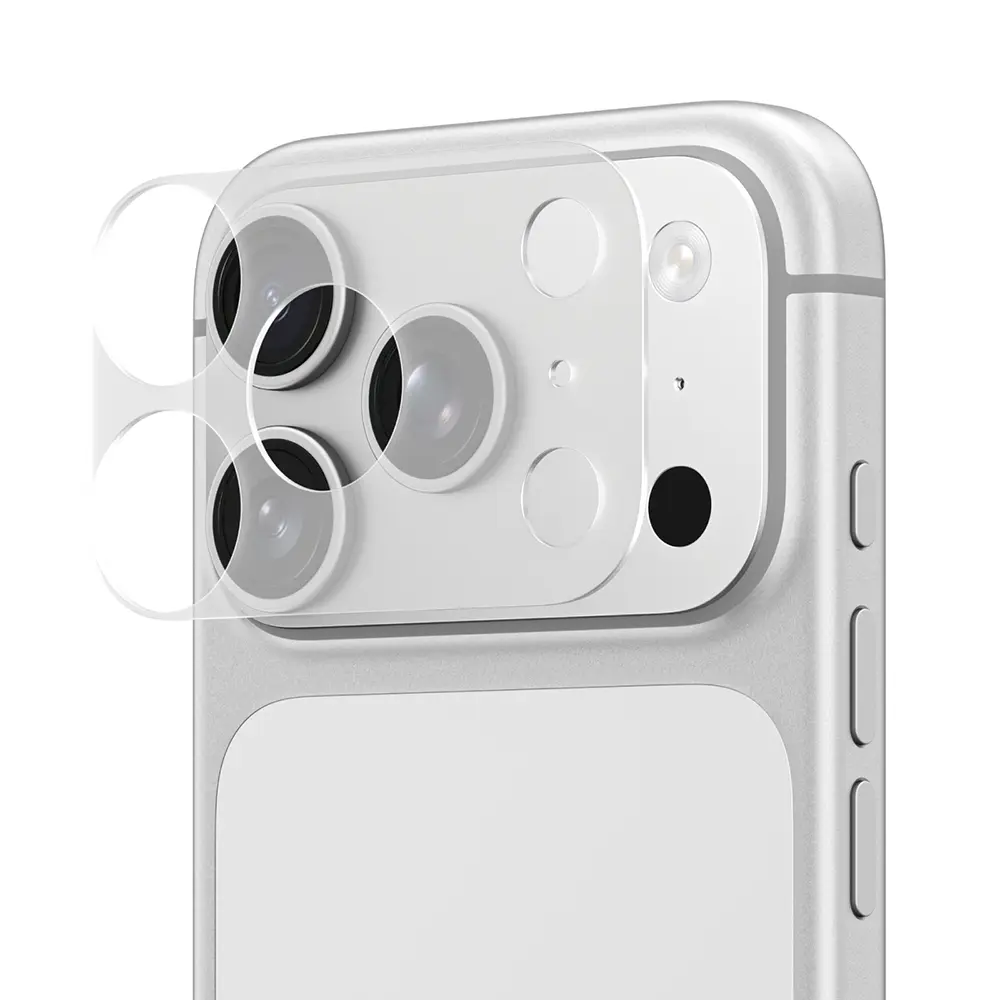 Apple iPhone 17 Pro Max Amazingthing Parmak İzi Bırakmayan Kamera Lens Çerçeve Koruyucu