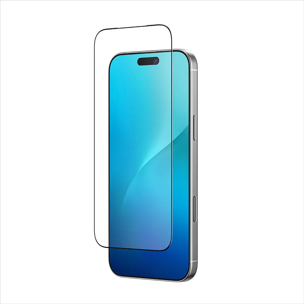 iPhone 17 Pro Max Parmak İzi Bırakmayan Temperli Cam Ekran Koruyucu - Amazingthing Radix