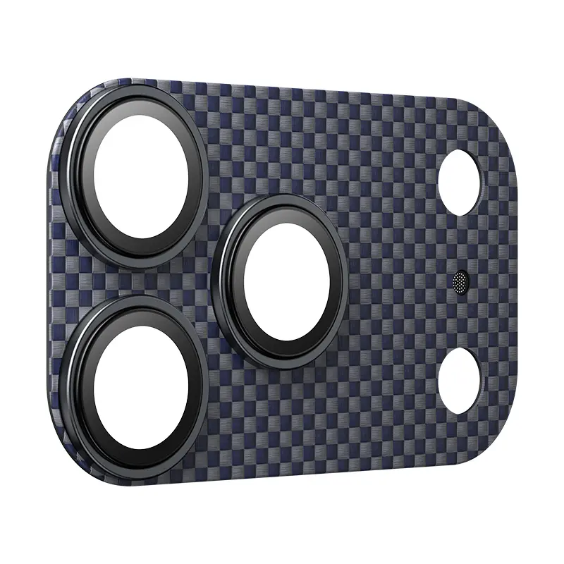 iPhone 17 Pro Max Kevlar Kamera Lens Koruyucu - Benks ArmorWarrior Aurora