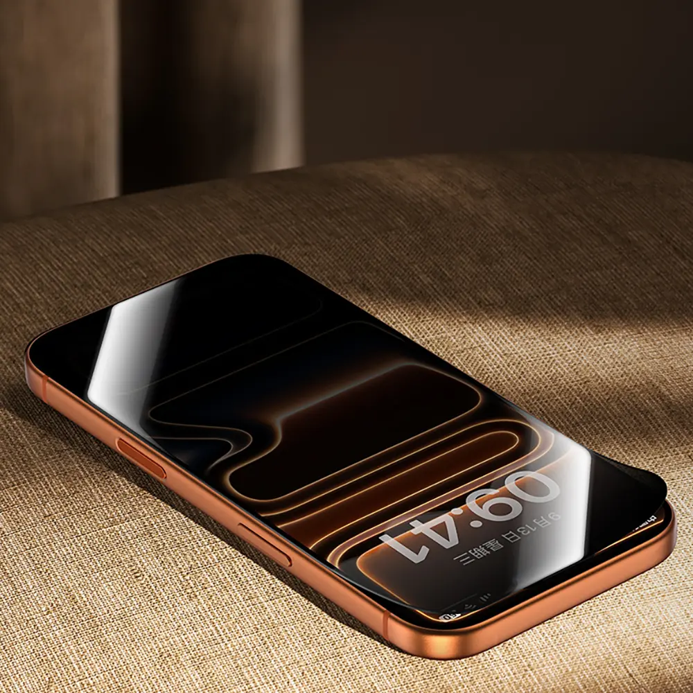 iPhone 17 Pro Max Hayalet Cam Ekran Koruyucu - Benks Glass Warrior 2.0 EZFita