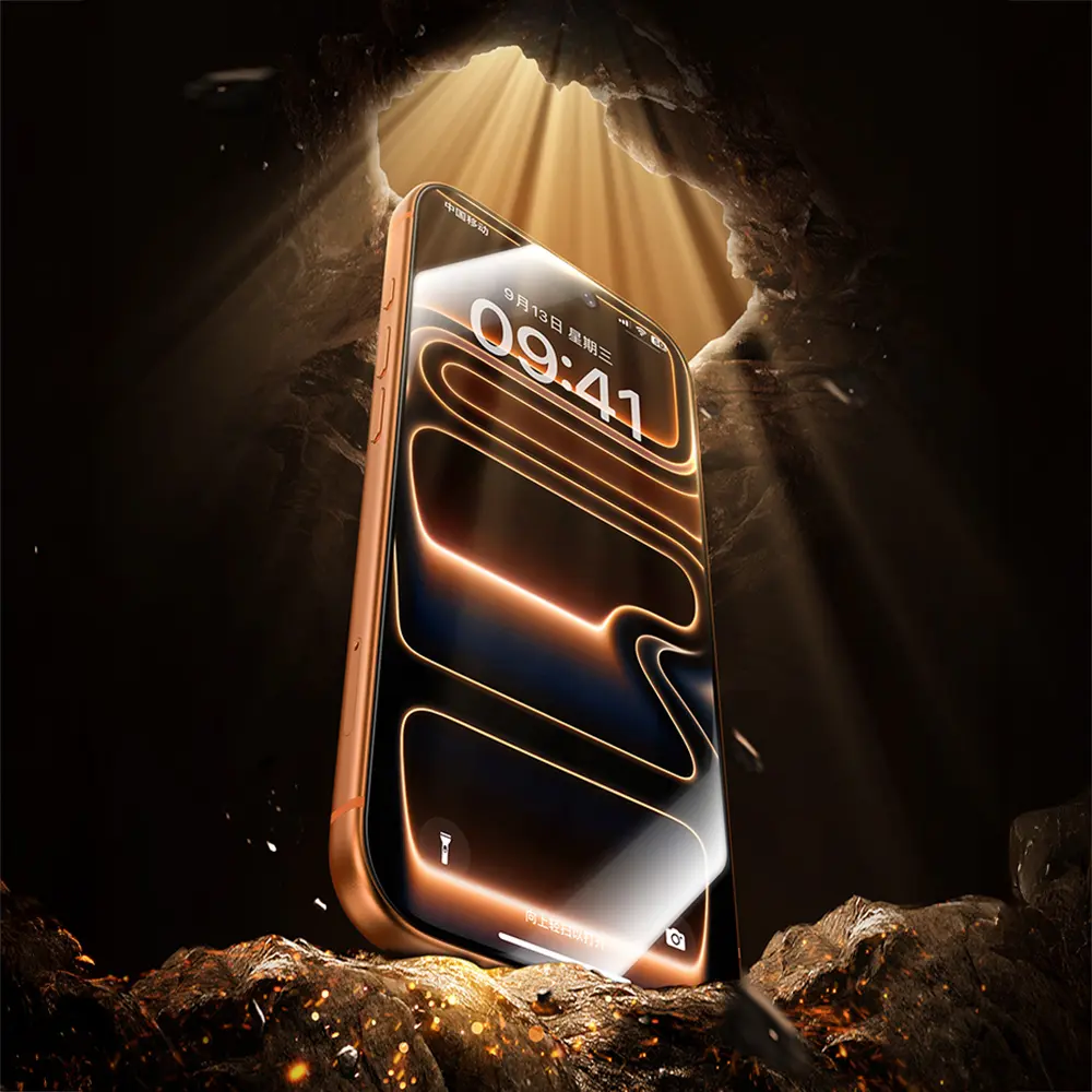 iPhone 17 Pro Max Safir Cam Ekran Koruyucu - Benks Glass Warrior 2.0 EZFita