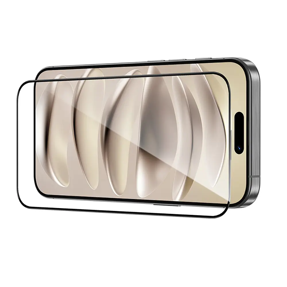 iPhone 17 Pro Max Cam Ekran Koruyucu, Uygulama Aparatlı - Benks Glass Warrior HD