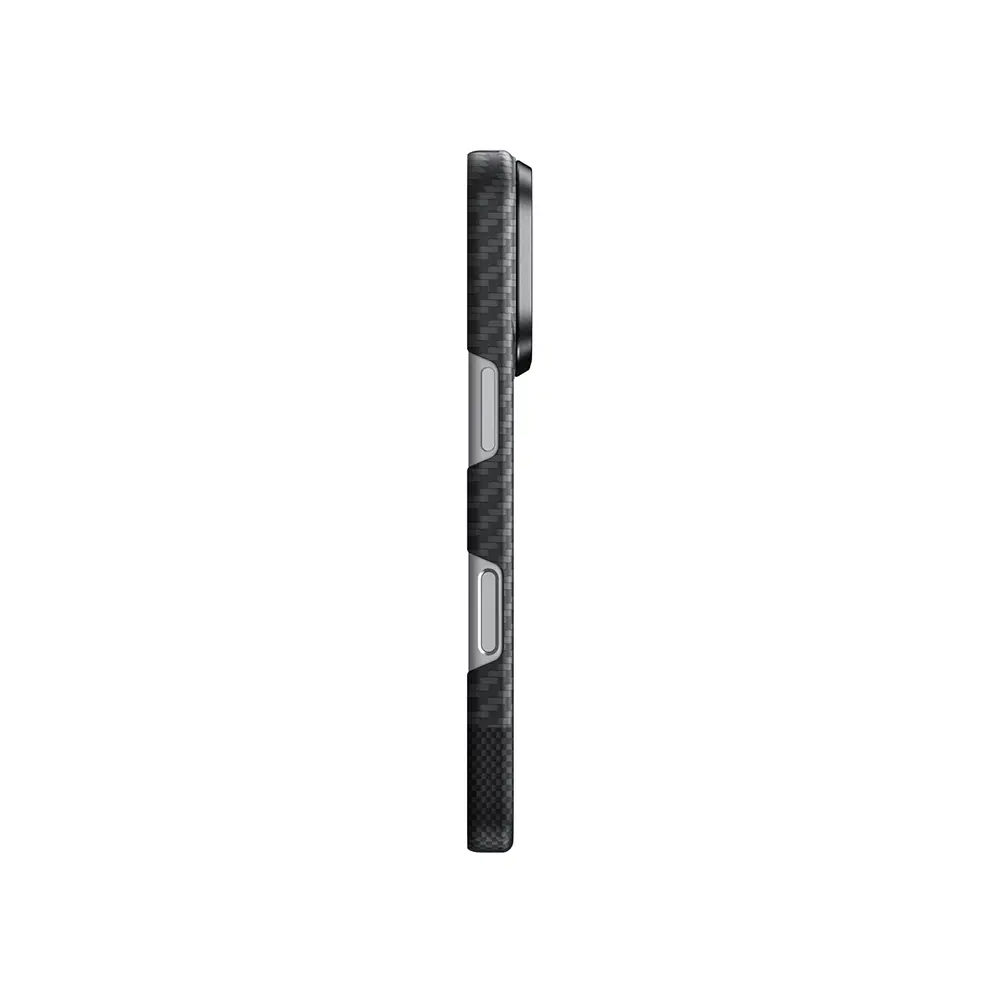 Apple iPhone 17 Pro Max Kılıf M-safe Şarj Özellikli 1500D Aramid Fiber Amazingthing Titan Max Serisi Kapak