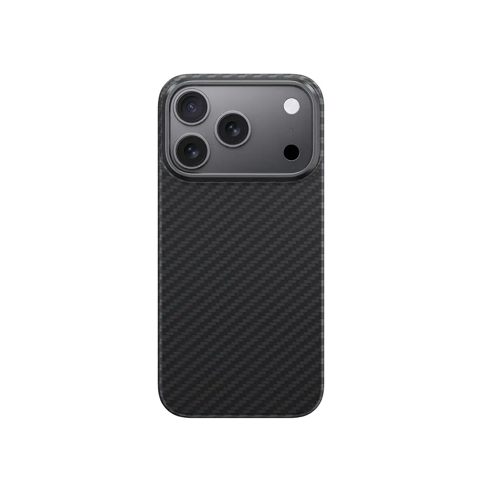Apple iPhone 17 Pro Max Kılıf M-safe Şarj Özellikli 1500D Aramid Fiber Amazingthing Titan Max Serisi Kapak