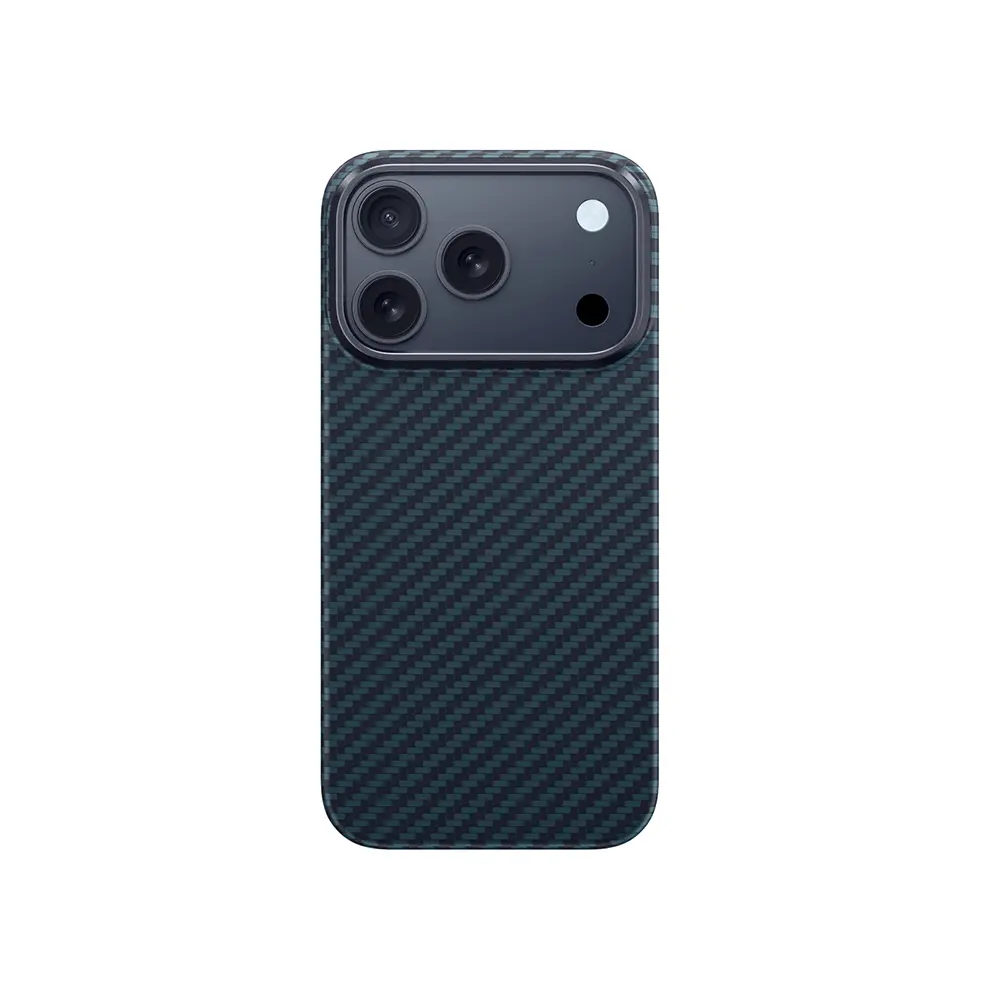 Apple iPhone 17 Pro Max Kılıf M-safe Şarj Özellikli 1500D Aramid Fiber Amazingthing Titan Max Serisi Kapak