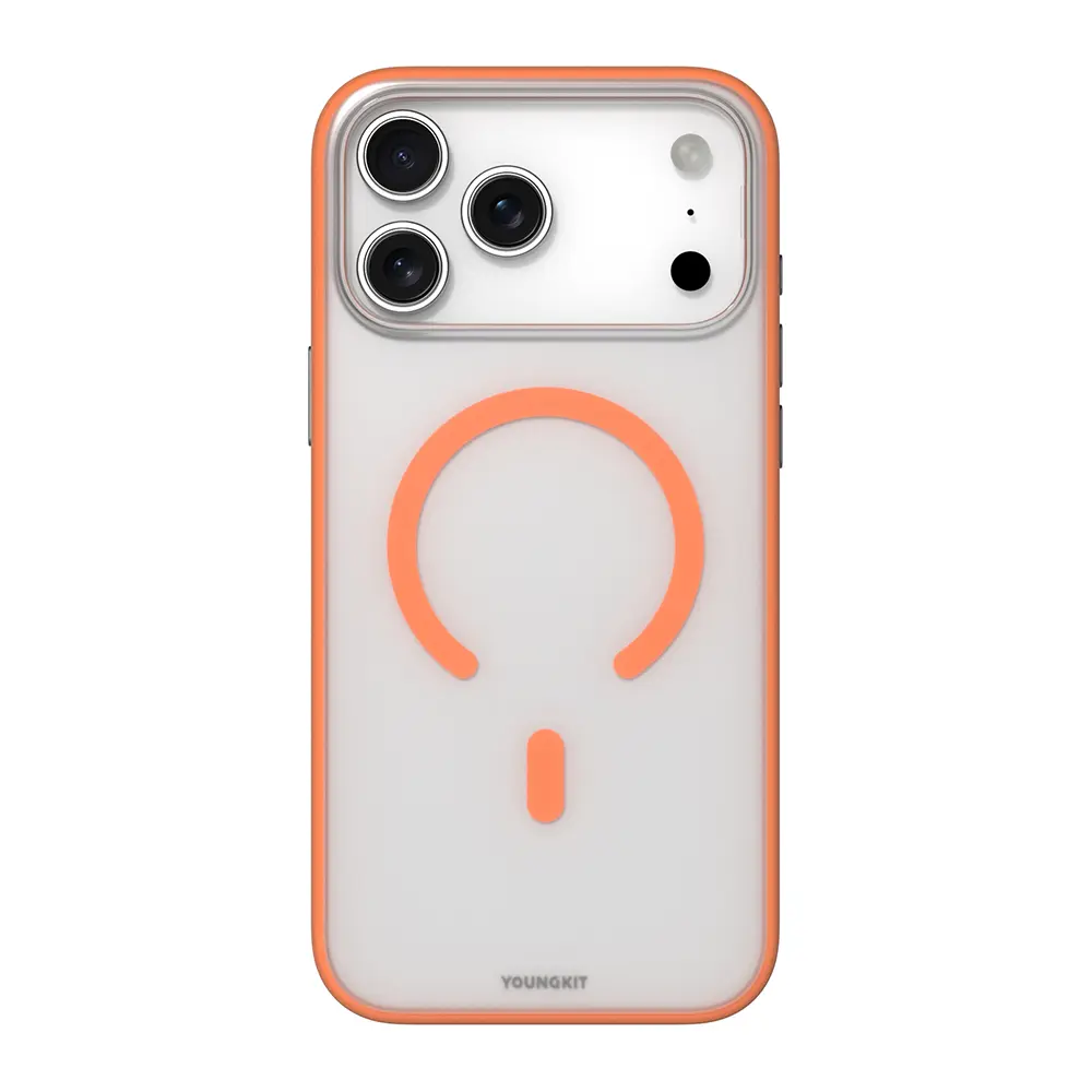 iPhone 17 Pro Max MagSafe Uyumlu Şeffaf Kılıf - Youngkit Clear