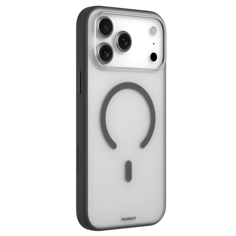 iPhone 17 Pro Max MagSafe Uyumlu Şeffaf Kılıf - Youngkit Clear