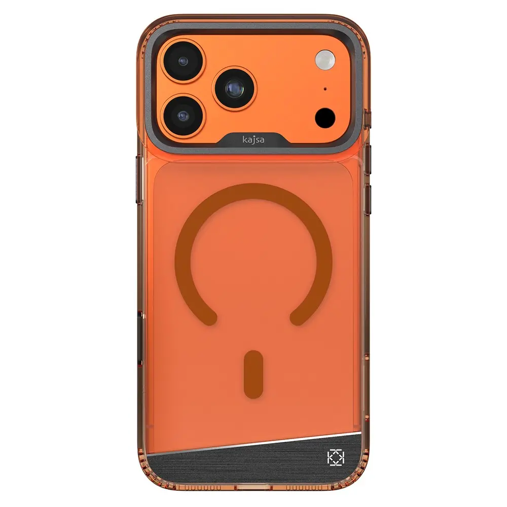 iPhone 17 Pro Max MagSafe Uyumlu Şeffaf Kılıf - Kajsa Trans Shield