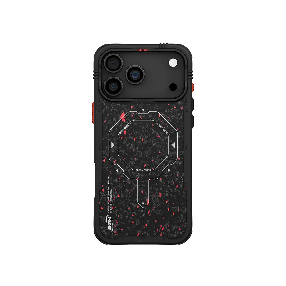 iPhone 17 Pro Max MagSafe Uyumlu Airbag Tasarımlı Kılıf - Skinarma Vektor