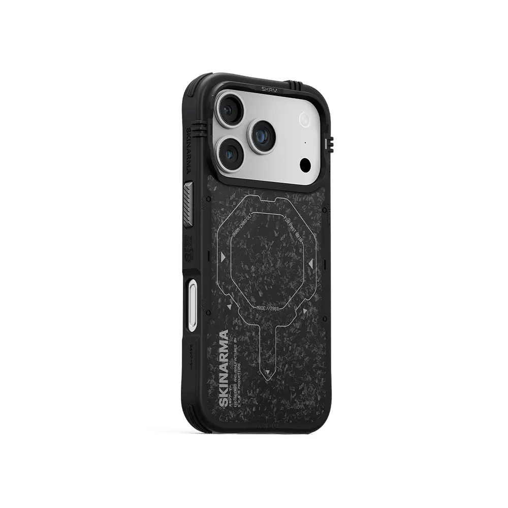 iPhone 17 Pro Max MagSafe Uyumlu Airbag Tasarımlı Kılıf - Skinarma Vektor