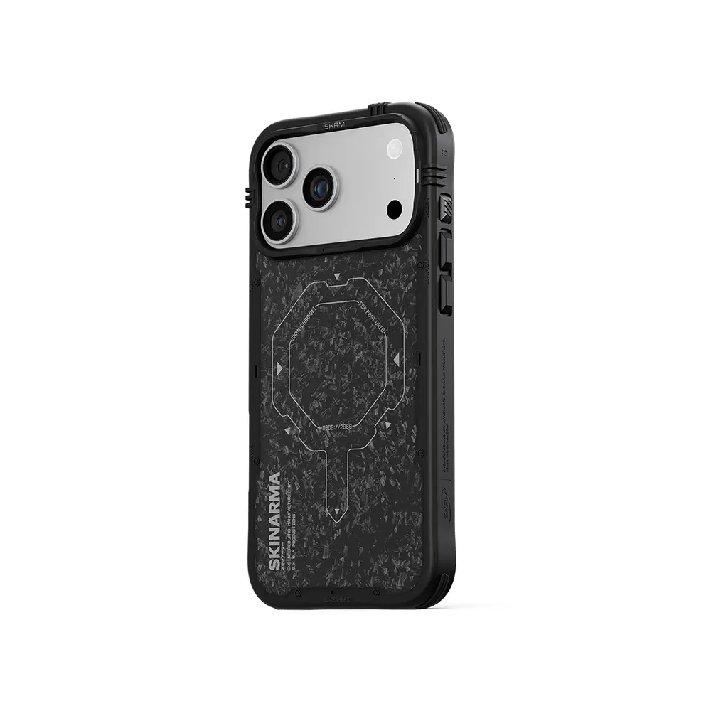 iPhone 17 Pro Max MagSafe Uyumlu Airbag Tasarımlı Kılıf - Skinarma Vektor