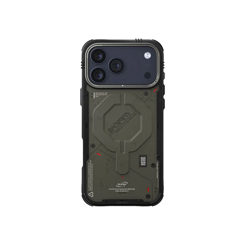 Apple iPhone 17 Pro Max Kılıf M-Safe Şarj Özellikli Airbag Tasarımlı Skinarma Vigor Kapak