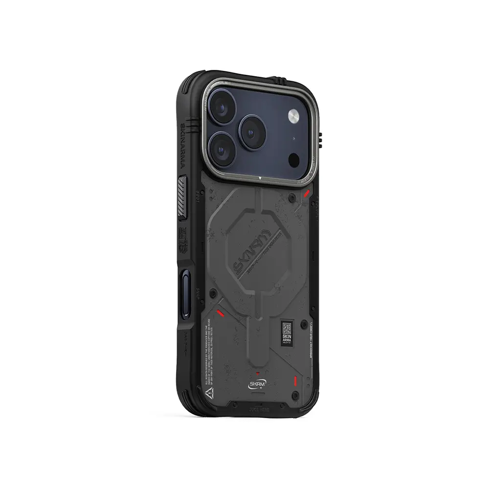 Apple iPhone 17 Pro Max Kılıf M-Safe Şarj Özellikli Airbag Tasarımlı Skinarma Vigor Kapak