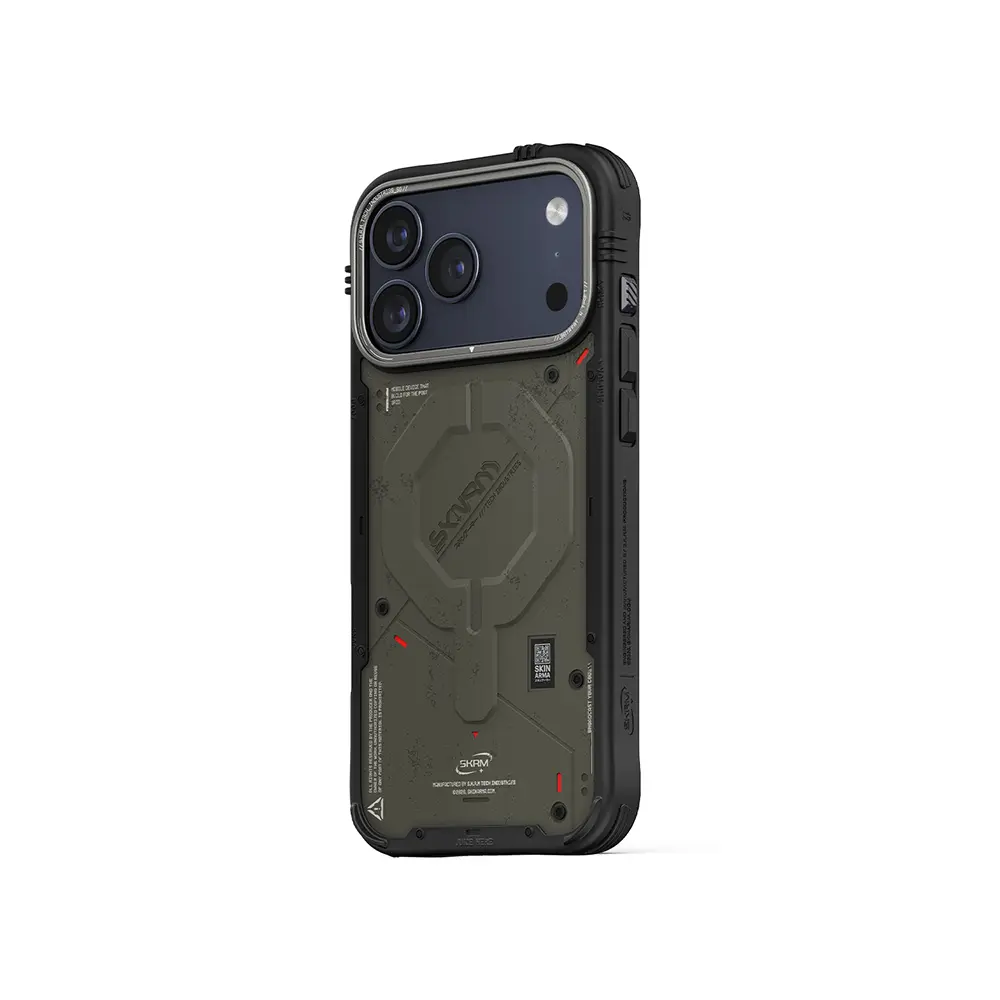 Apple iPhone 17 Pro Max Kılıf M-Safe Şarj Özellikli Airbag Tasarımlı Skinarma Vigor Kapak