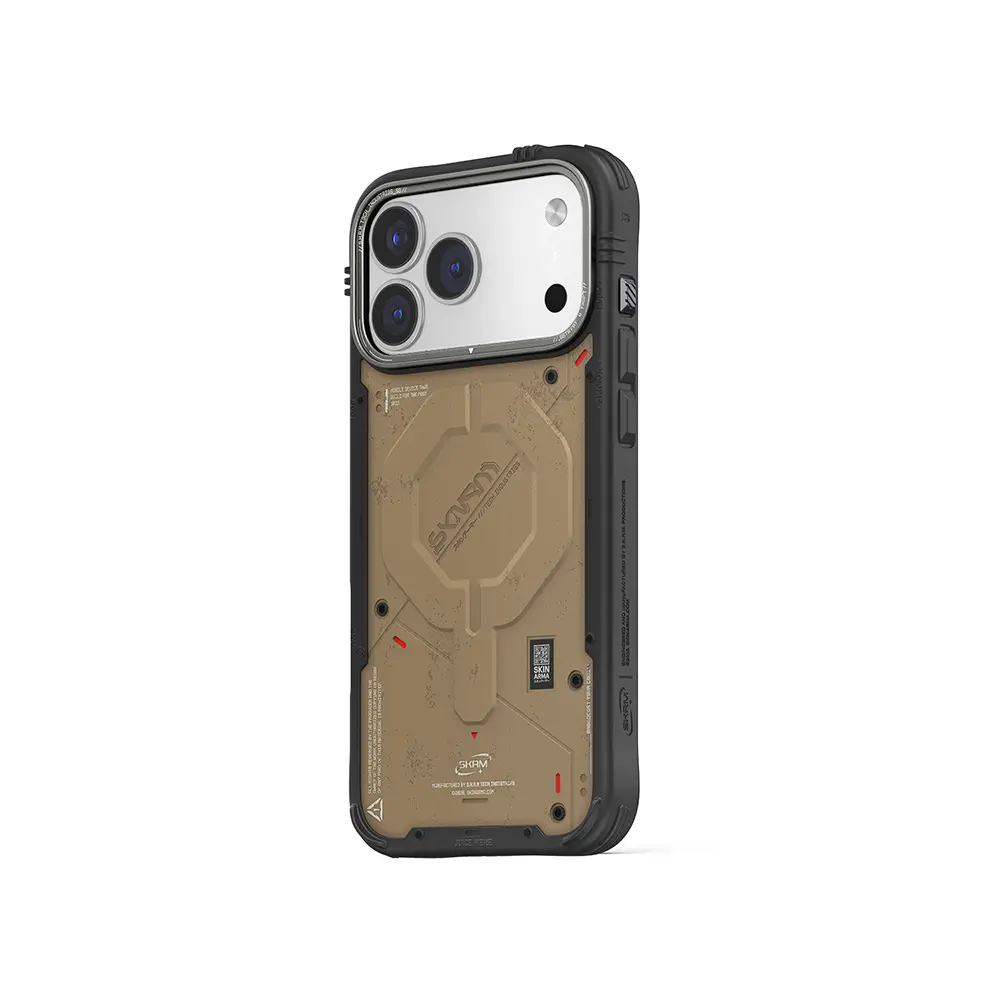Apple iPhone 17 Pro Max Kılıf M-Safe Şarj Özellikli Airbag Tasarımlı Skinarma Vigor Kapak