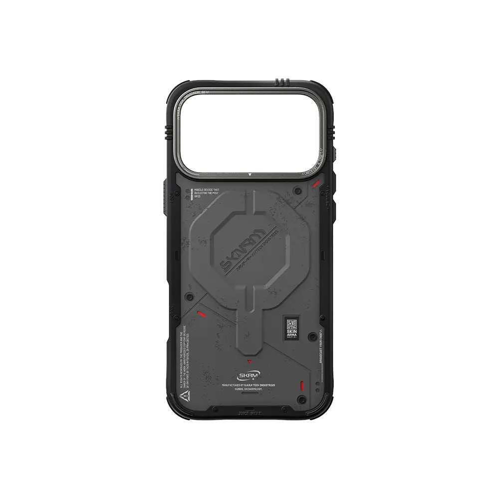 Apple iPhone 17 Pro Max Kılıf M-Safe Şarj Özellikli Airbag Tasarımlı Skinarma Vigor Kapak
