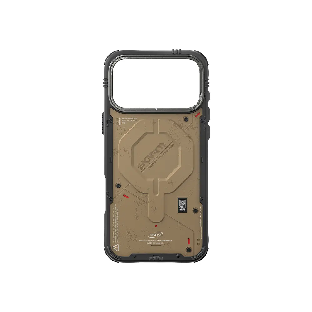 Apple iPhone 17 Pro Max Kılıf M-Safe Şarj Özellikli Airbag Tasarımlı Skinarma Vigor Kapak