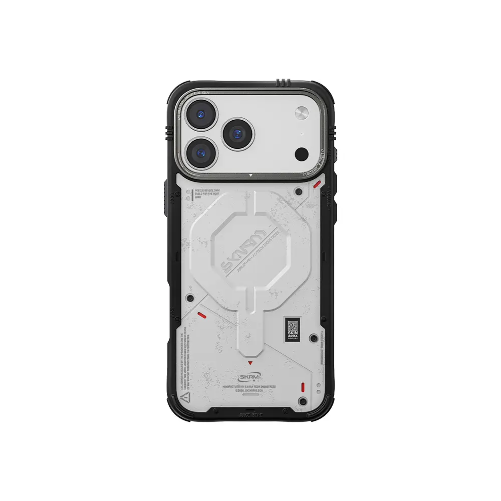 Apple iPhone 17 Pro Max Kılıf M-Safe Şarj Özellikli Airbag Tasarımlı Skinarma Vigor Kapak