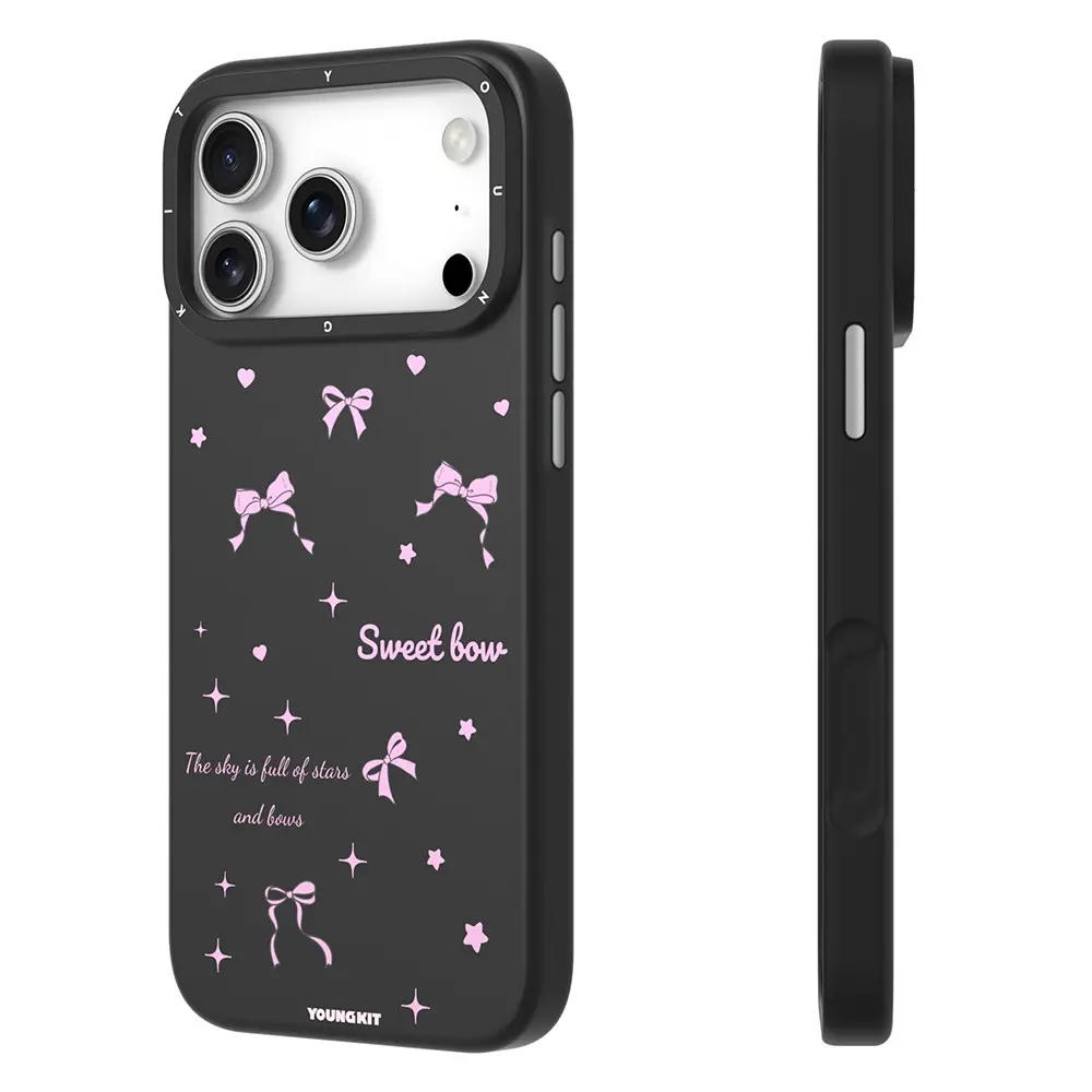iPhone 17 Pro Max MagSafe Uyumlu Şeffaf Kılıf - Youngkit Sweathart