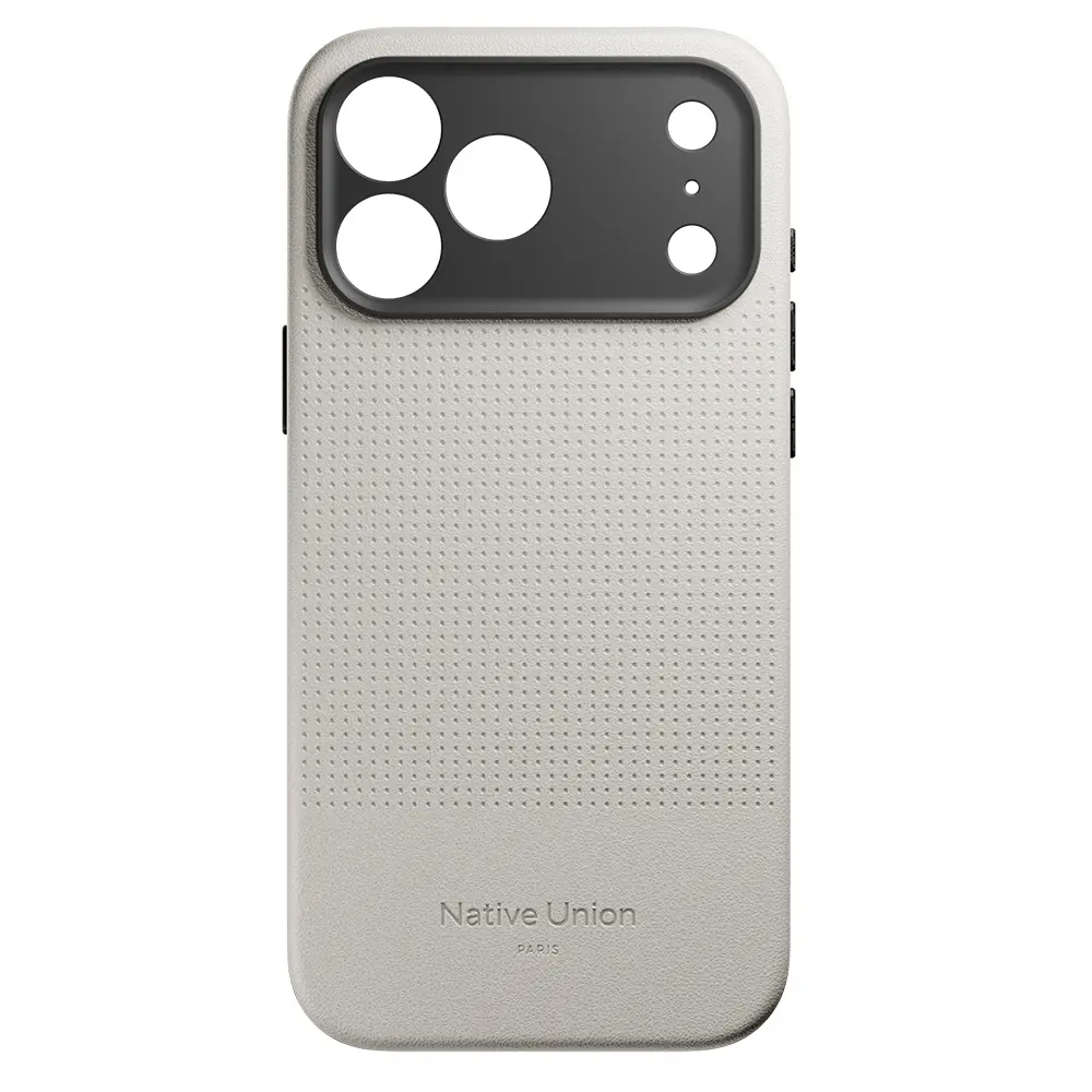 iPhone 17 Pro Max MagSafe Uyumlu Deri Dokulu Kılıf - Native Union Active
