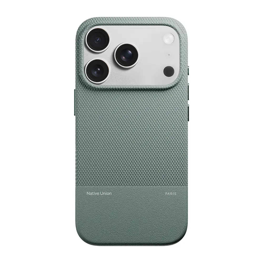 iPhone 17 Pro Max MagSafe Uyumlu Deri Dokulu Kılıf - Native Union RE Classic