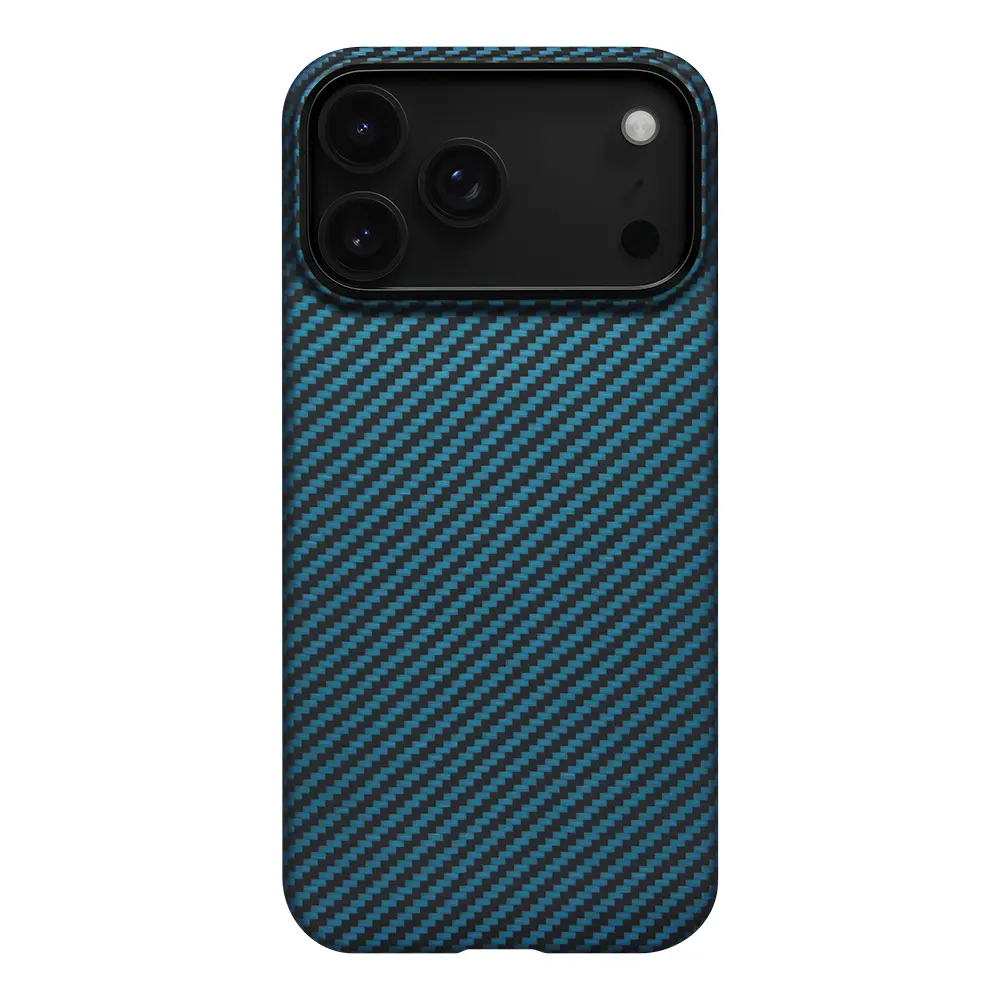 iPhone 17 Pro Max MagSafe Uyumlu Aramid Fiber Kılıf - Pitaka Ultra-Slim