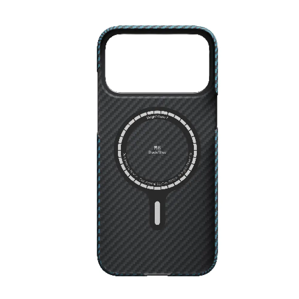 iPhone 17 Pro Max MagSafe Uyumlu Aramid Fiber Kılıf - Pitaka Ultra-Slim