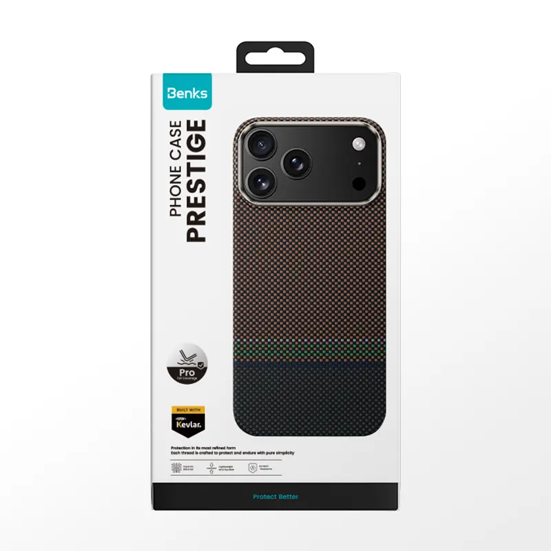 iPhone 17 Pro Max MagSafe Uyumlu Kevlar Kılıf - Benks Prestige ArmorAir