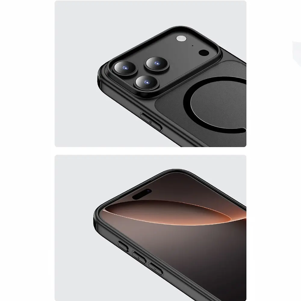 iPhone 17 Pro Max MagSafe Uyumlu Mat Arka Yüzeyli Kılıf - Wlons Lola