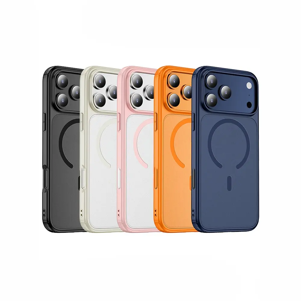 iPhone 17 Pro Max MagSafe Uyumlu Mat Arka Yüzeyli Kılıf - Wlons Lola