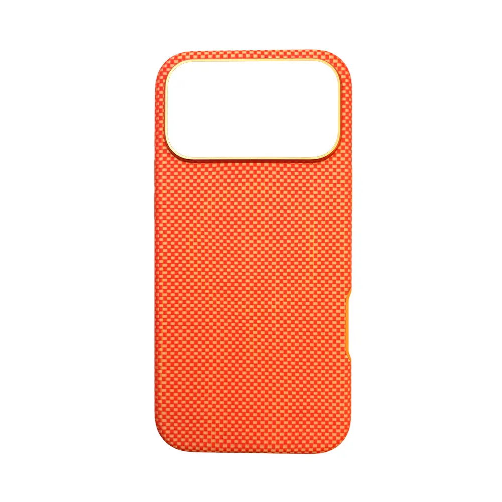iPhone 17 Pro Max MagSafe Uyumlu Aramid Fiber Kılıf - Mohseven 1500D
