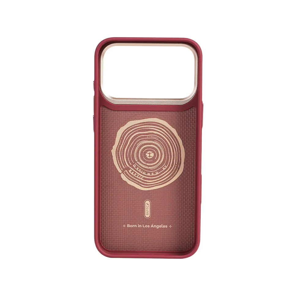 iPhone 17 Pro Max MagSafe Uyumlu Aramid Kılıf - Raptic Dual Grid