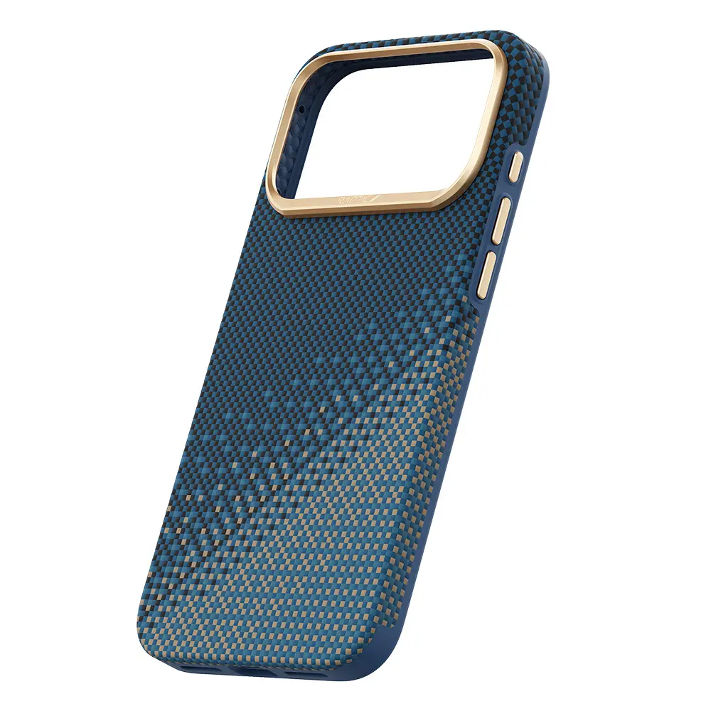 iPhone 17 Pro Max MagSafe Uyumlu Aramid Fiber Kılıf - Raptic Aramid Dual Ultra Serenity