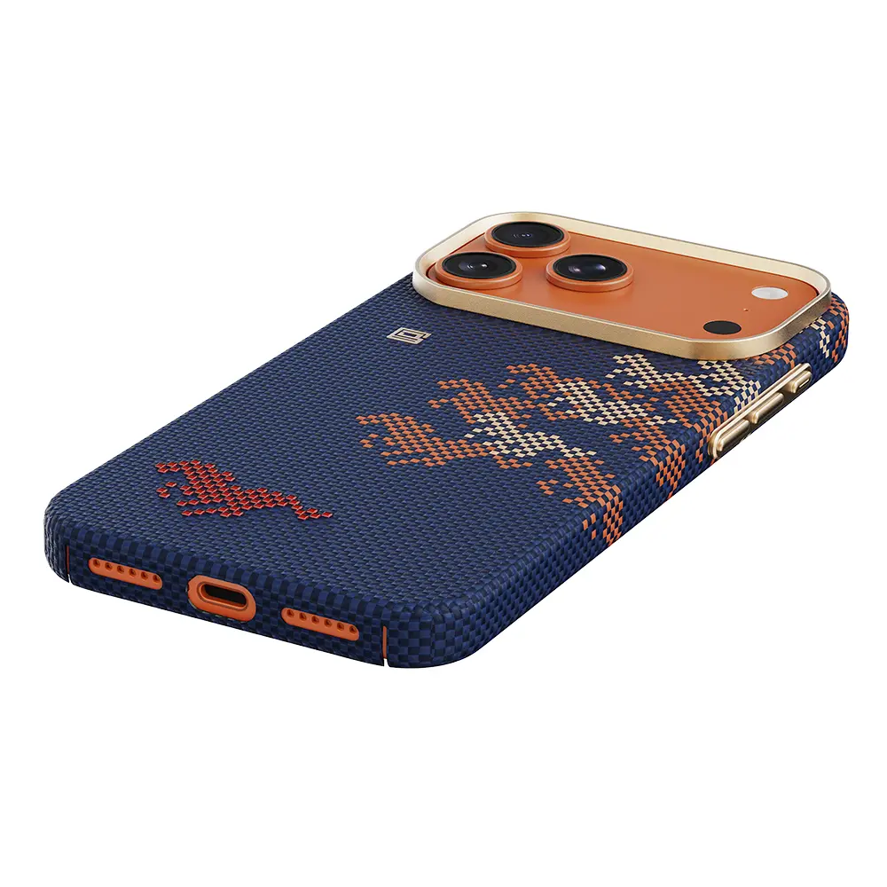 iPhone 17 Pro Max MagSafe Uyumlu Aramid Fiber Kılıf - Raptic Chivalry