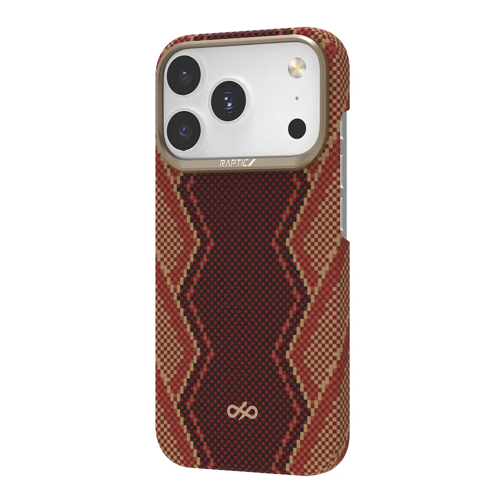 iPhone 17 Pro Max MagSafe Uyumlu Kılıf - Raptic Aramid Skin Bionic