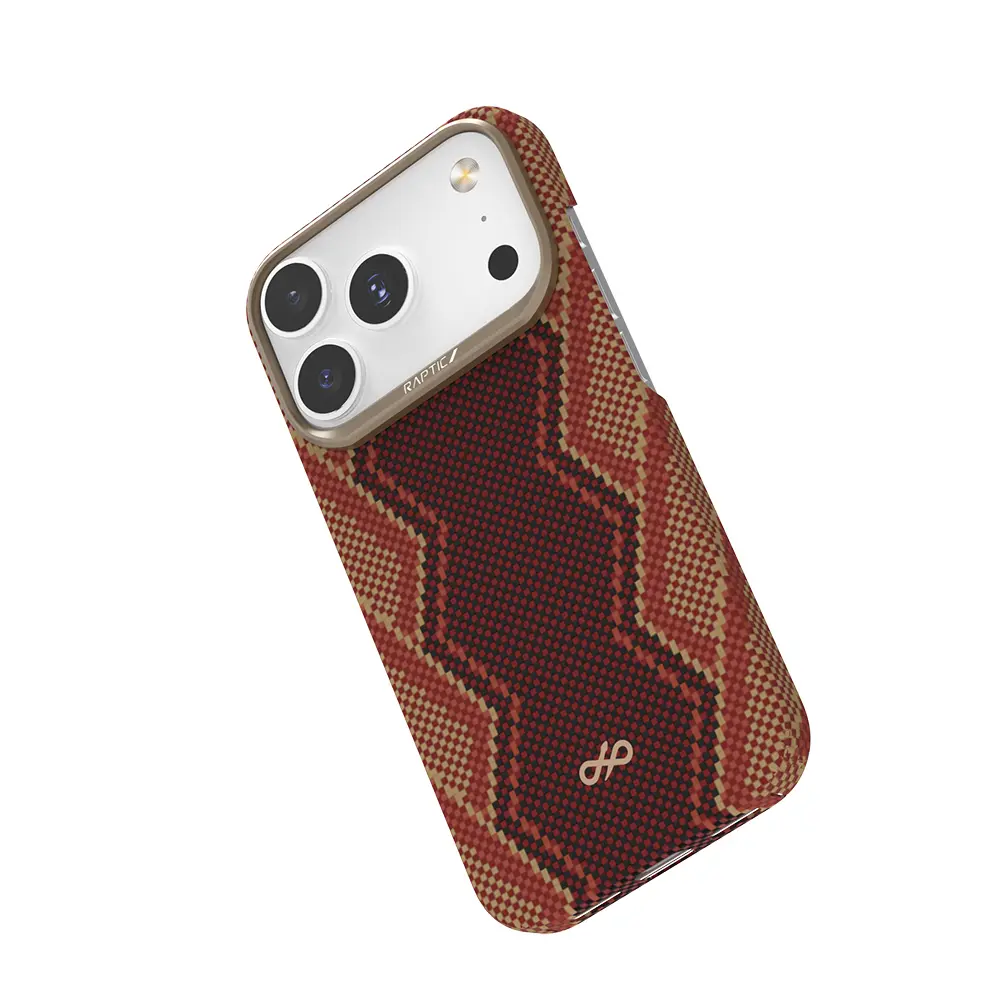 iPhone 17 Pro Max MagSafe Uyumlu Kılıf - Raptic Aramid Skin Bionic